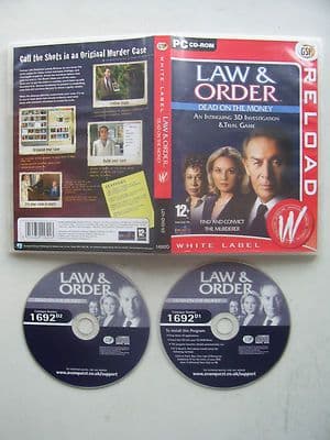 Law and Order Dead on the Money  PC 99p!