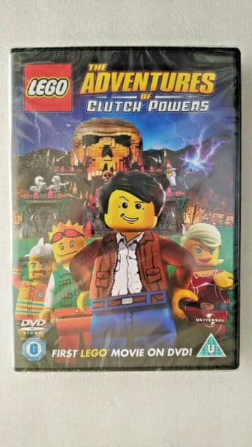 Lego - The Adventures Of Clutch Powers (DVD, 2011) - New and Sealed