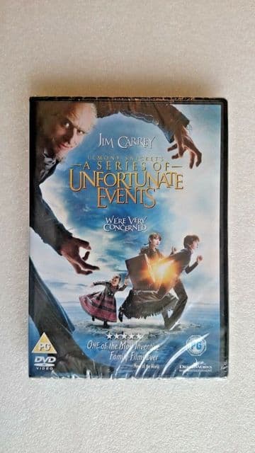 Lemony Snicket's A Series Of Unfortunate Events (DVD, 2016) NEW and SEALED