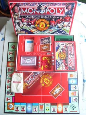 Manchester United Monopoly Game Limited Edition 2003