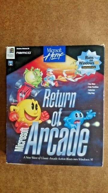 Microsoft: Return of Arcade (PC 1996) - Big Box Edition