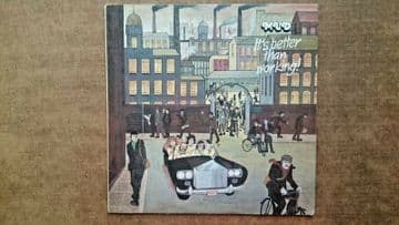 Mud : It's Better than Working! ( Vinyl Record LP 1976)