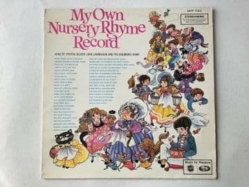 My Own Nursery Rhyme Record:  Vinyl Record  LP (1967)