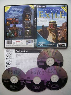 Myst 3 Exile Rare  Edition PC