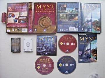 Myst 4 Revelation (PC Game Windows 2004) - Limited Big Box Edition
