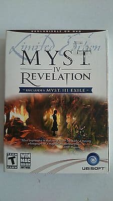 Myst 4 Revelation PC Limited Big Box Edition