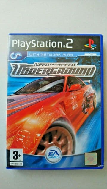 Need for Speed: Underground (Sony PlayStation 2, 2003) - European Version