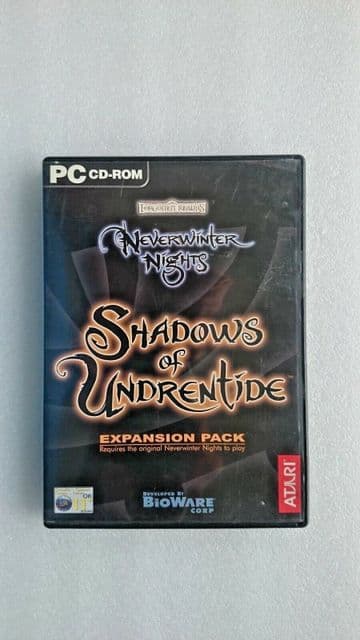 Neverwinter Nights: The Shadows of Undrentide: Expansion Pack (PC 2003)