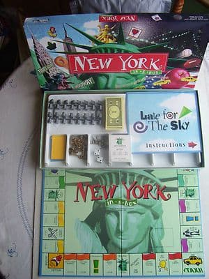 New York In a Box Monopoly  Limited Edition Unplayed