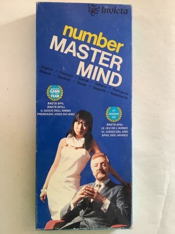 Number Mastermind Game by Invicta (1976)
