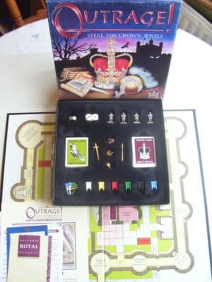 Outrage! Steal the Crown Jewels By Imperial Games 1992