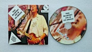 Paul McCartney Live in Los Angeles CD Audio Soundtrack