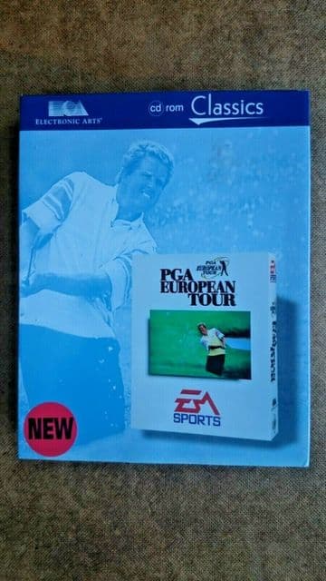 PGA European Tour (PC Windows 1996) - Big Box Edition