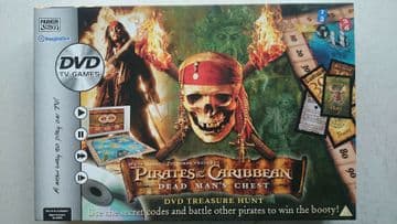 Pirates of the Caribbean Dead Mans Chest DVD Game By Parker 2006