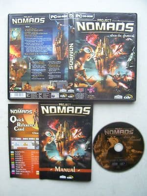 Jeu PC Projet Nomads - Bon état - Boîtier Et Instructions Inclus - Version Française