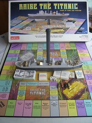 Raise the Titanic Game By Hoyle Products 1987  Very Very Rare