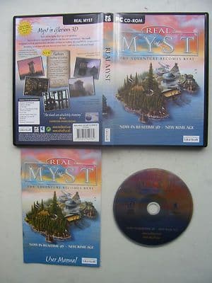 Real Myst 3D PC Rare