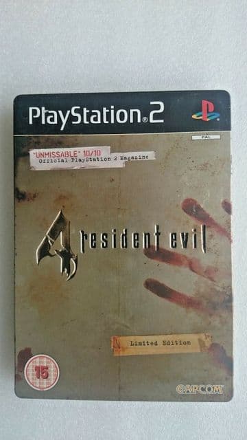 Resident Evil 4 -- Limited Edition (Sony PlayStation 2, 2005)
