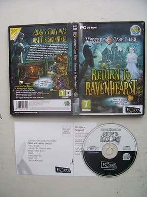 Return to Ravenhearst Mystery Case Files Hidden Object PC Game