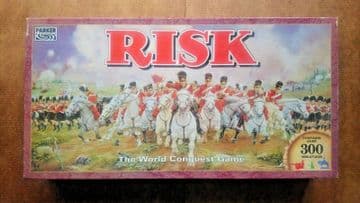 Risk The World Conquest Game By Parker 1992