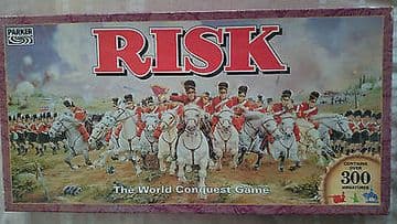 Risk The World Conquest Game By Parker 1992