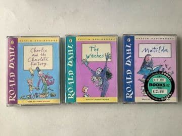 Ronald Dahl Collection (3 x Audiobook Stories On Cassettes 1998/2001)