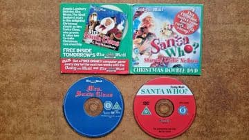 Santa Who & Mrs Santa Claus Double  DVD Originally Released  by the Daily Mail