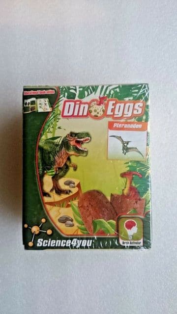 Science4you Dino-eggs - Toy Pteranodon Dig Out -NEW