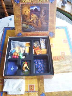 Secrets of the Tombs Game Very Rare