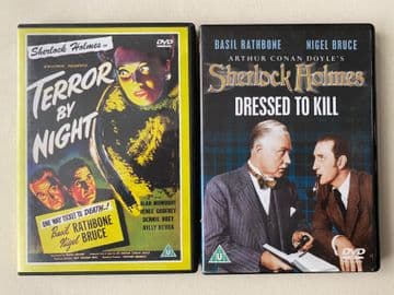 Sherlock Holmes: Dressed to Kill / Terror by Night (2 x DVDs)