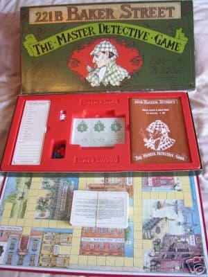 Sherlock Holmes Game ..Near Mint (Very Rare)