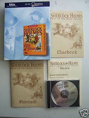 Sherlock Holmes The Case of the Rose Tattoo .Ultra Rare
