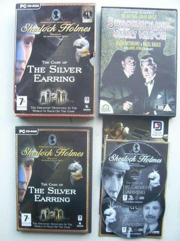 Sherlock Holmes The Case of the Silver Earring PC Limited Edition Includes DVD