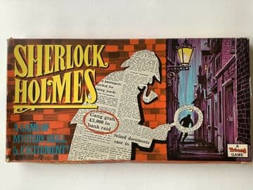 Sherlock Holmes Vintage Board  Game byTriang 1960s