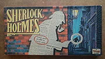 Sherlock Holmes Vintage Board  Game byTriang 1960s