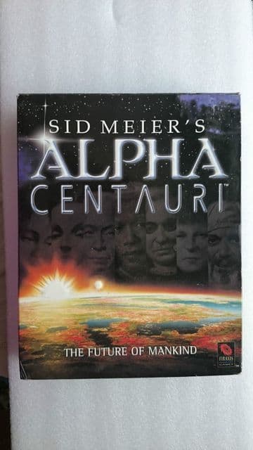 Sid Meier's Alpha Centauri  PC Big Box Edition..Includes Original Poster
