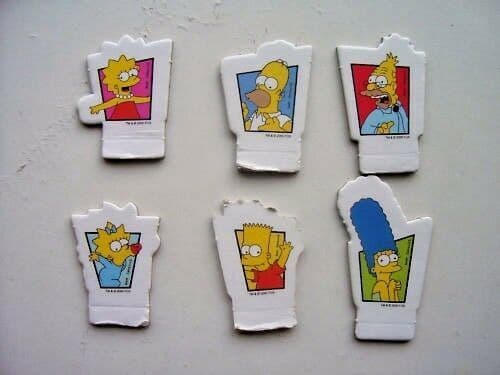 Simpson's Springfield Game Character Cards