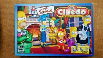 Simpsons Cluedo Board Game  by Waddingtons 2001