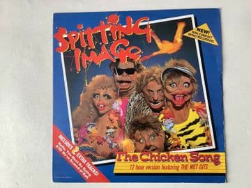 Spitting Image: The Chicken Song, 12'' Vinyl Record LP (1986)