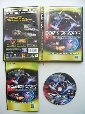Star Trek Dominion Wars Deep Space Nine PC RARE