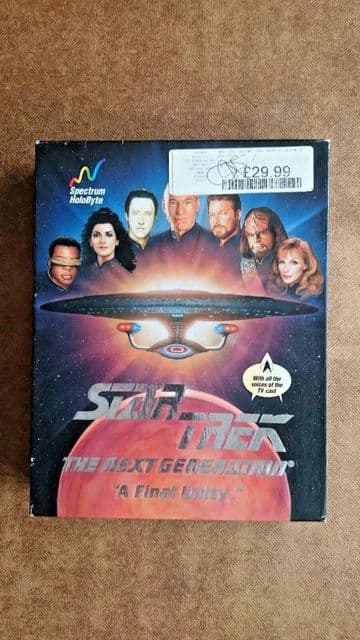 Star Trek Next Generation A Final Unity PC Game Big Box Edition