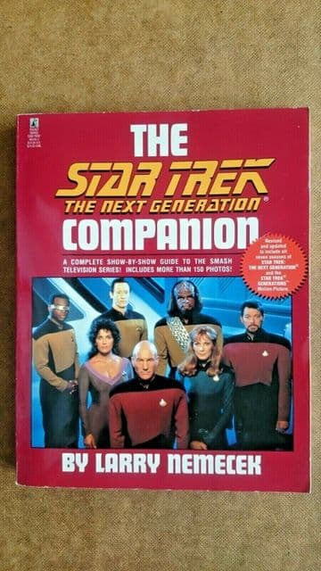 Star Trek : The Next Generation Companion by Larry Nemecek (Paperback, 1995)