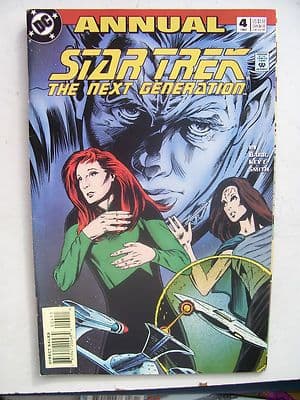 Star Trek The Next Generation DC Comic Issue 4 Very Rare
