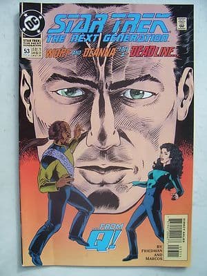Star Trek The Next Generation DC Comic Issue 53 Very Rare