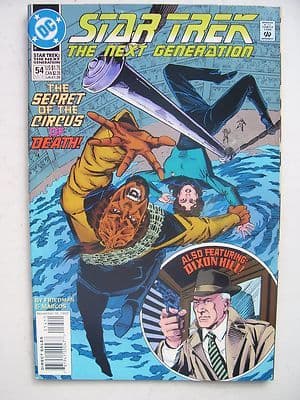 Star Trek The Next Generation DC Comic Issue 54 Very Rare