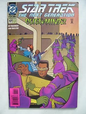 Star Trek The Next Generation DC Comic Issue 57 Very Rare