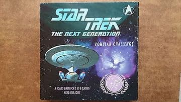 Star Trek The Next Generation Romulan Challenge Board Game by MMG 1992