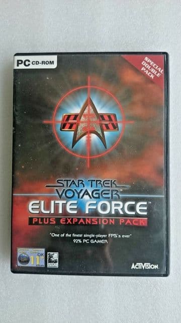 Star Trek Voyager - Elite Force  PC Plus Expansion Pack - Original Release