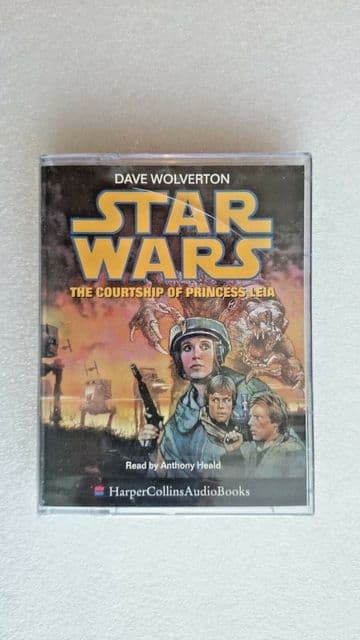 Star Wars: Courtship of Princess Leia by Dave Wolverton (Audio cassette, 1995)