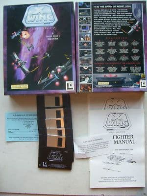 Star Wars X Wing Space Combat Simulator PC BIG BOX EDITION